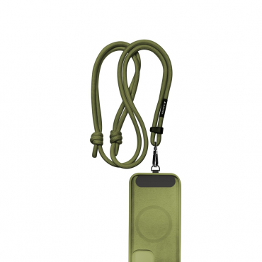 Hama 221551 Black Rock Smartphone Lanyard Olivgrün