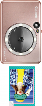 Canon Zoemini S2 rosegold + ZP-2030 20 Blatt