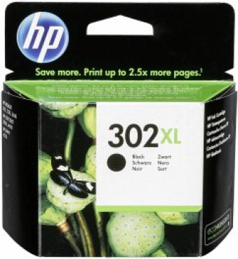 HP F6U68AE Cartouche dencre noire No. 302 XL