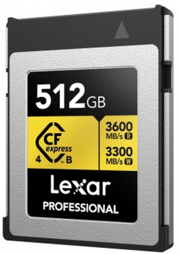 Lexar CFexpress Professional Type-B Gold 4.0 512GB