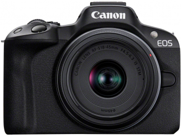 Canon EOS R50 schwarz + 18-45mm IS STM + RF 100-400mm f5,6-8 IS USM