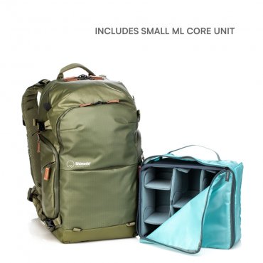 Shimoda Explore v2 25 Starter Kit (incl. SML M/less CU) army green