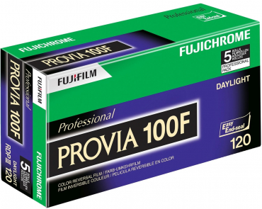 Fujifilm Provia F 100 120 paquet de 5 - 122808 Fujifilm Provia F 100 120 paquet de 5