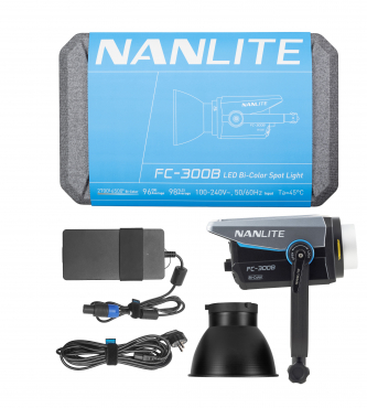 NANLITE Projecteur de studio Forza FC-300B Bi-Color