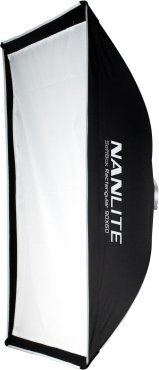 NANLITE Softbox SB-RT-90x60 90x60cm mit Bowens-Anschluss für Forza