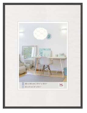 Walther Plastic frame KV040B New Lifestyle 30x40cm black