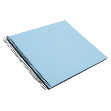 Goldbuch 25529 Bella Vista 35x30cm sky blue black pages