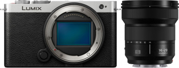 Panasonic Lumix DC-S9 argent/noir + Lumix S 14-28mm f4-5,6 Macro - 6066669 Panasonic Lumix DC-S9 argent/noir + Lumix S 14-28mm f4-5,6 Macro