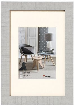 Walther Holzrahmen HO520X Home 15x20cm hellgrau