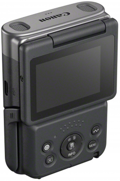 Canon PowerShot V10 Vlogging Kit silber