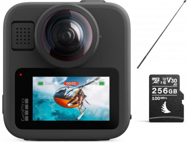 GoPro MAX2 + 2.7m Extension Pole + Angelbird AV PRO 256GB 100MB/s - 6066061 GoPro MAX2 + 2.7m Extension Pole + Angelbird AV PRO 256GB 100MB/s