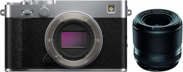 Fujifilm X-E5 Silber + XF 60mm f2,4 R Macro