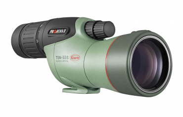 Kowa TSN-55S Prominar spotting scope straight view with 17-40x wide angle zoom