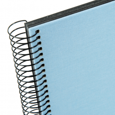Goldbuch 25529 Bella Vista 35x30cm sky blue black pages