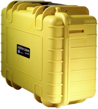 B&W Case Type 4000 RPD yellow with compartment division