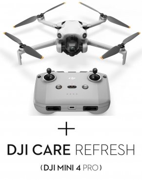 DJI Mini 4 Pro + RC-N2 + Care Refresh 1 year