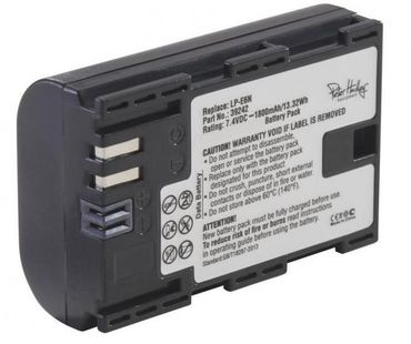 Peter Hadley Battery Canon LP-E6N 1800mAh