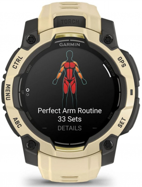Garmin Instinct® 3 45mm AMOLED Grau Citrine