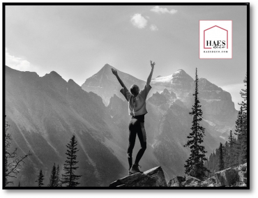 Haes cadre plastique EF19B Easy Frame 60x80cm noir