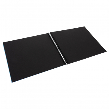 Goldbuch 25529 Bella Vista 35x30cm sky blue black pages