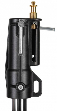 Manfrotto 087NW Wind-Up Alu Lampenstativ silber