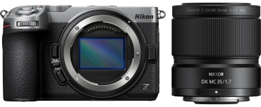 Nikon Z5II C silver/black + Z DX 35mm f/1.7 Macro
