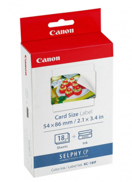Canon Stickerpapier KC-18IF