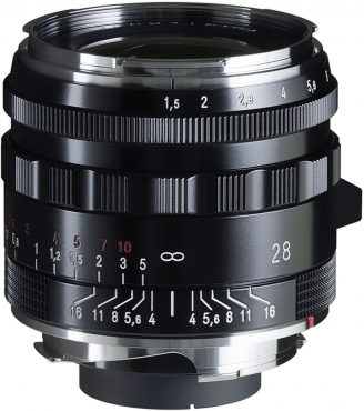 Voigtländer Nokton 28mm f1,5 Type II VM asphär. schwarz Kundenretoure