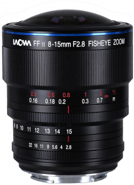 LAOWA 8-15mm f2,8 Zoom Fisheye für L-Mount