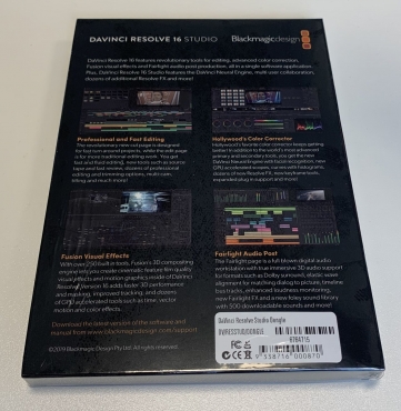 Blackmagic DaVinci Resolve Studio (Dongle-Version)