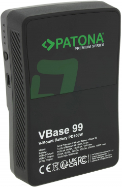 PATONA Premium V-Mount Akku VBase 99 inkl. Hardcase