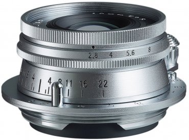 Voigtländer Heliar 40mm f2,8 L asphérique argenté