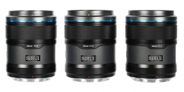 Sirui Sniper 23mm f1,2 + 33mm f1,2 +56mm f1,2 für Z Mount