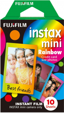 Fujifilm Instax Mini Film Rainbow Single