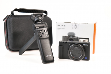 Sony ZV-1 + poignée + accessoires occasion #9163779