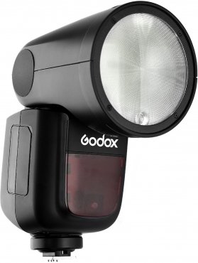 Godox V1C flash circulaire pour Canon batterie incluse