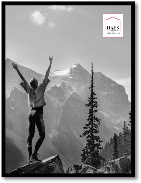 Haes cadre plastique EF5B Easy Frame 30x40cm noir