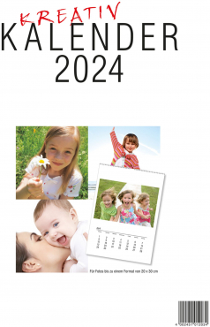 Kalender 2025 für 20x30 Fotos 5er Pack