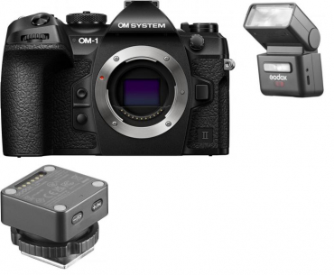 OM System OM-1 Mark II + Godox iT32, including X5 O
