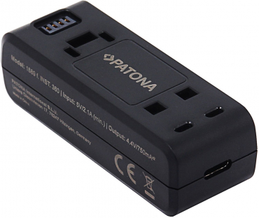 PATONA Chargeur USB double pour Insta360 ONE R 360 ONE RS INST100-04