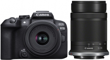 Canon EOS R10 + 18-45mm f4,5-6,3 + RF-S 55-210mm f5-7,1 IS STM