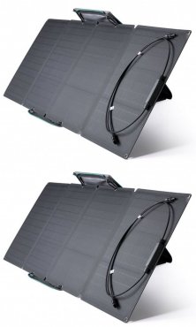 EcoFlow 110W solar panel set of 2