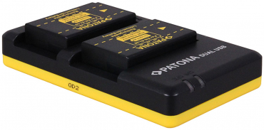 PATONA Dual Schnell-Ladegerät für Nikon EN-EL20