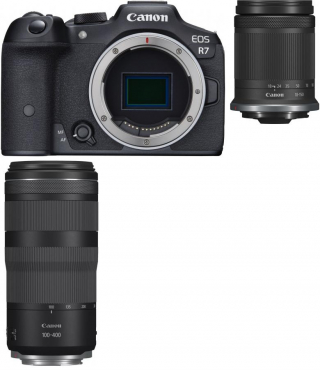 Canon EOS R7+RF-S 18-150mm f3,5-6,3 IS STM+RF 100-400mm f5,6-8 IS USM - 6067794 Canon EOS R7+RF-S 18-150mm f3,5-6,3 IS STM+RF 100-400mm f5,6-8 IS USM