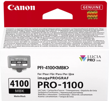 Canon PFI-4100MBK mattschwarz für PRO-1100