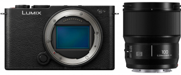 Panasonic DC-S9 schwarz + Lumix S 100mm f2,8 Makro