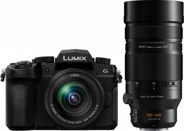 Panasonic Lumix G97 + 12-60mm f3,5-5,6 + 100-400mm