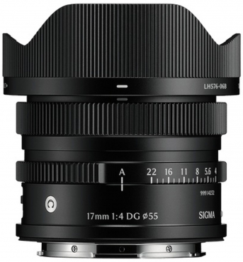 Sigma 17mm f4 DG (C) L-Mount black
