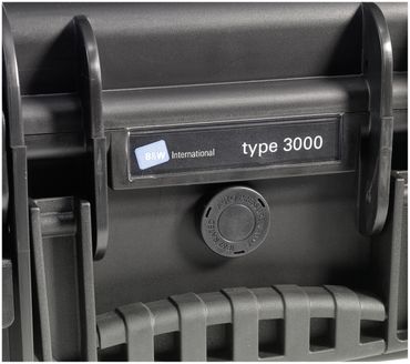 Technische Daten  B&W Case Type 3000 SI schwarz mit Schaumstoffeinsatz