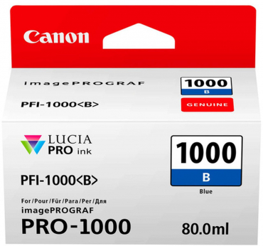 Canon PFI-1000B ink blue